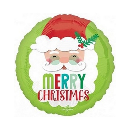 Palloncino Mylar 45 cm. Merry Santa