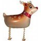 Palloncino Mylar Jumbo Walker 64 cm. Renna Natale