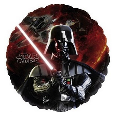 Palloncino Mylar 45 cm. Star Wars Darth Fener