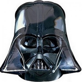 Palloncino Mylar 49 cm. Darth Vader Helmet Black