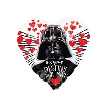 Palloncino Mylar Mini Shape Star Wars Love - 22 cm.