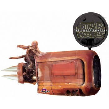 Palloncino Mylar Super Shape 88 cm. Star Wars the Force Awakens
