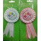 Coccarda Baby Shower 1 pz