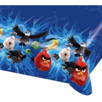 Coordinato Angry Birds - Tovaglia Plastica 120x180 cm.