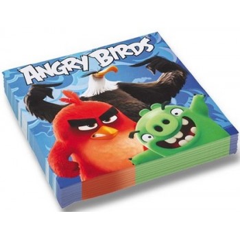 Coordinato Angry Birds - Tovagliolo 33x33 cm. - 20 pz.