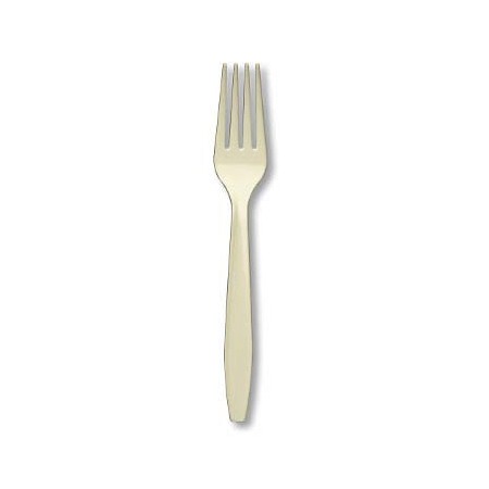 Coordinato Avorio - Forchetta Plastica - 24 pz.