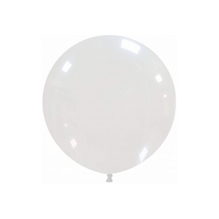 Palloncino in Lattice Pastello 48 cm. Trasparente