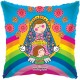 Palloncino Mylar 45 cm. Virgencita plis cuidame mucho
