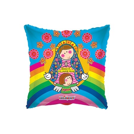 Palloncino Mylar 45 cm. Virgencita plis cuidame mucho