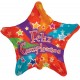 Palloncino Mylar Jumbo 81 cm. Feliz Cumpleanos Estrella